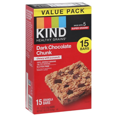 Hgb Dark Chocolate Chunk 15ct - 18 OZ