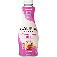 Califia Farms Cinnamon Roll Oat Milk Coffee Creamer - 25.4 Fl. Oz. - Image 1