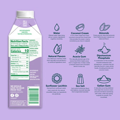 Nutpods Unsweetened Toasted Marshmallow - 25.4 Oz - Image 2