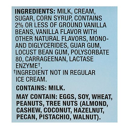 Signature Select Ice Cream Vanila Bean Lactose Free - 1.5 QT - Image 5