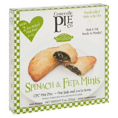 Centerville Pie Spinach & Feta Minis - 9 Oz - Image 1