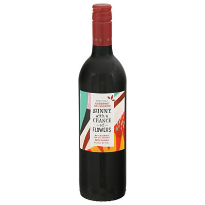 Sunny Chance Flower Cabernet Wine - 750 ML