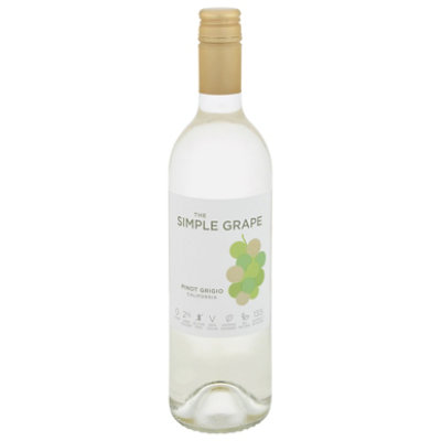 Simple Grape Pinot Grigio Wine - 750 ML