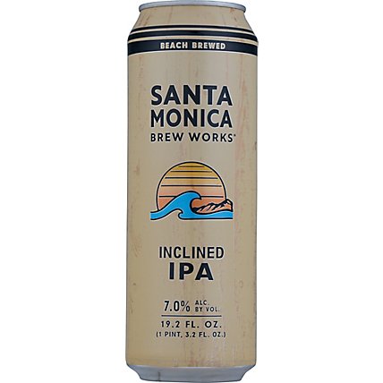 Santa Monica Brew Inclined Ipa In A Can - 19.2 FZ - Image 2