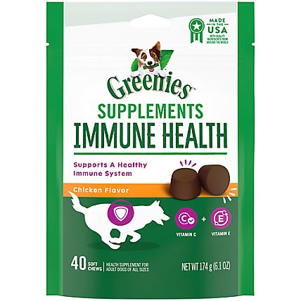 Greenies Supplements Immune Health - 6.1 Oz - Image 1
