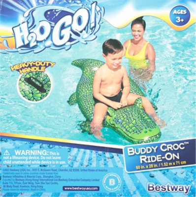 BestWay H2OGo! Buddy Croc Ride-On - Each - Image 4