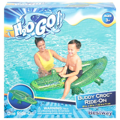 BestWay H2OGo! Buddy Croc Ride-On - Each - Image 1
