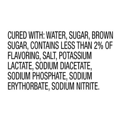 Hatfield Boneless Brown Sugar Pre-sliced Ham Natural Juice Quarter - 24 OZ - Image 4