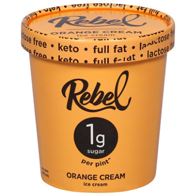 Rebel Ice Cream Orange Cream - 1 PT