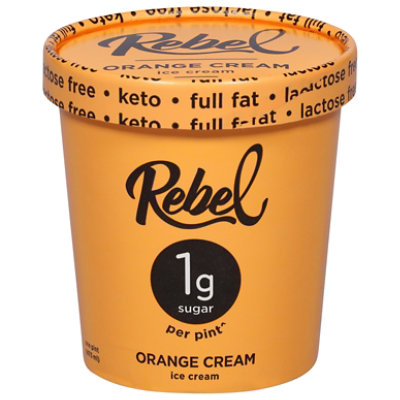 Rebel Ice Cream Orange Cream - 1 PT - Image 3