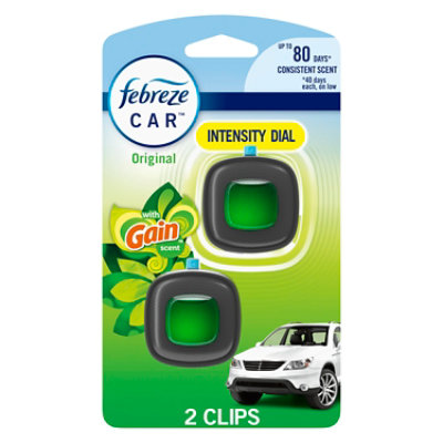 Febreze Car Gain Original 2 Count - 0.13 Oz - Image 1