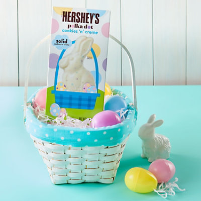 Hersheys Cookies N Creme Polka Dot Bunny Easter Candy Gift Box - 4.25 Oz - Image 4