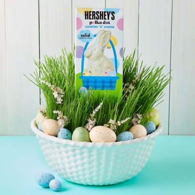 Hersheys Cookies N Creme Polka Dot Bunny Easter Candy Gift Box - 4.25 Oz - Image 5