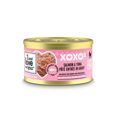 I and love and you XOXOs Salmon & Tuna Pate Wet Cat Food - 3 Oz - Image 2