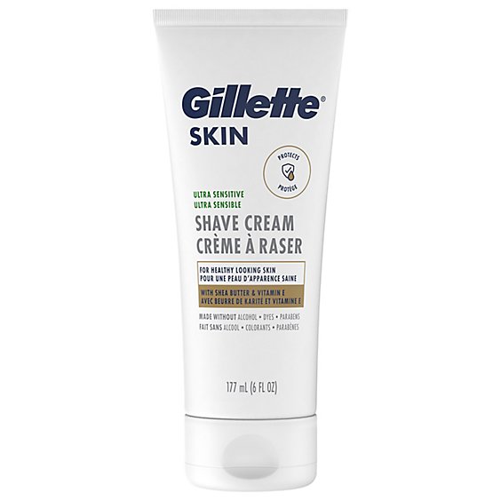 Gillette Base Male Shave Prep Cream Regular - 6 FZ