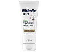 Gillette Base Male Shave Prep Cream Regular - 6 FZ