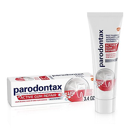 Parodontax Repair & Protect Whitening Toothpaste - 3.4 OZ - Image 2