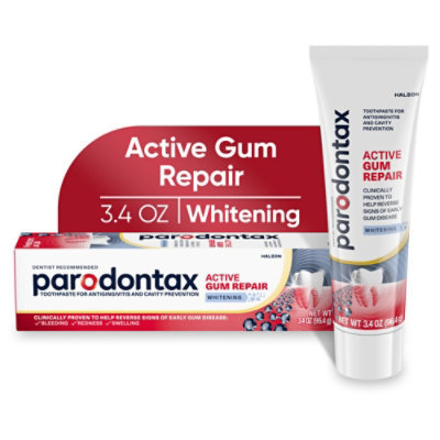 Parodontax Repair & Protect Whitening Toothpaste - 3.4 OZ - Image 1