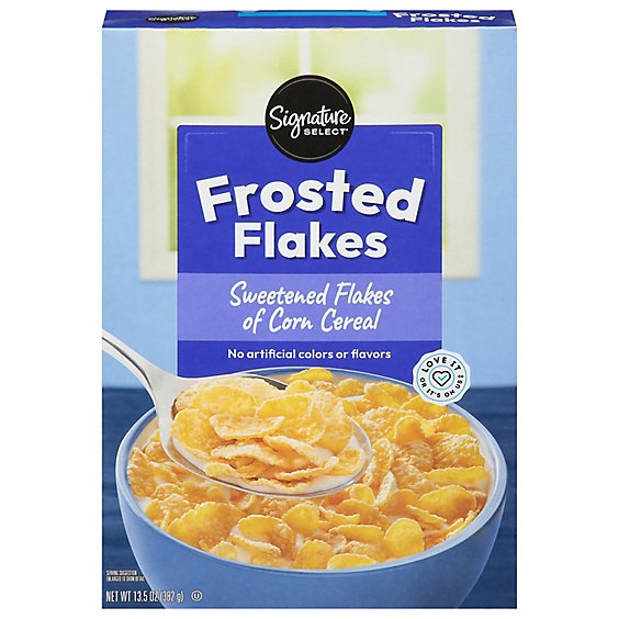 Signature Select Cereal Frosted Flakes - 13.5 OZ