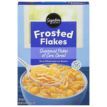 Signature Select Cereal Frosted Flakes - 13.5 OZ - Image 1
