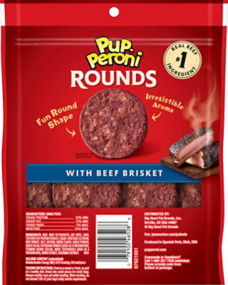 Pup Peroni Rounds Beef Brisket Dog Treat Each - 5 OZ - Image 5