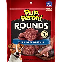 Pup Peroni Rounds Beef Brisket Dog Treat Each - 5 OZ - Image 2