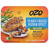 Ozo Chicken Cutlet Garlic & Herb - 10 OZ - Image 2