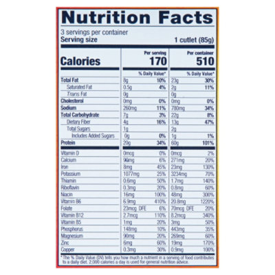 Ozo Chicken Cutlet Garlic & Herb - 10 OZ - Image 4