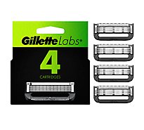 Gillette Labs Exfoliating Cartridge - 4 CT