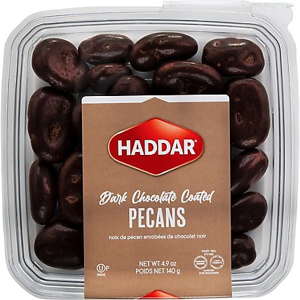 Haddar Chocolate Coated Pecans - 4.9 OZ - Image 1