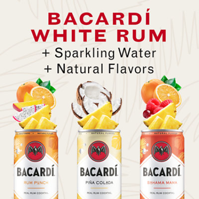 Bacardi Taste Of Paradise Vrty Can - 6-355 ML - Image 4