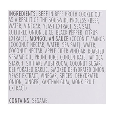 Kevin's Natural Foods Mongolian Style Beef - 16 Oz - Image 5