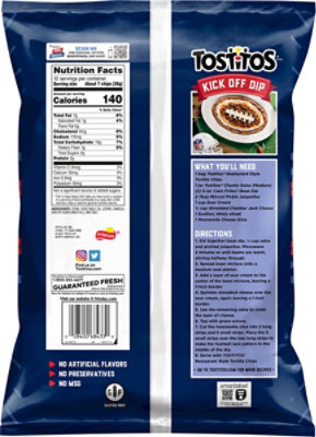 Tostitos Tortilla Chips Original Restaurant Style - 12 OZ - Image 6