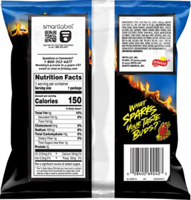 Doritos Flamin Hot Cool Ranch Flavored Tortilla Chips - 1 Oz - Image 6