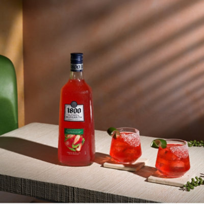 1800 The Ultimate Strawberry Margarita 9.95% ABV - 1.75 Liter - Image 5