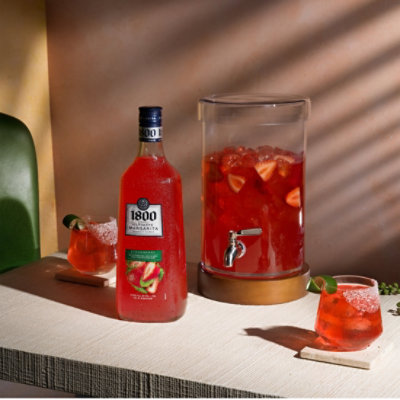 1800 The Ultimate Strawberry Margarita 9.95% ABV - 1.75 Liter - Image 3