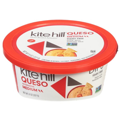 Kite Hill Dip Queso Medium - 8 OZ - Image 3