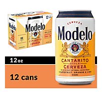 Modelo Cantarito Style Cerveza Mexican Lager Import Beer Cans 4.0% ABV - 12-12 Fl. Oz.