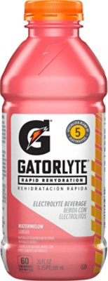 Gatorade Gatorlyte Electrolyte Beverage Watermelon Bottle - 20 FZ - Image 6