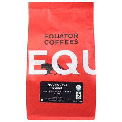 Equator Coffees Organic Mocha Java Blend Coffee - 12 Oz - Image 2
