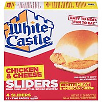 White Castle Chicken Sandwich W/cheese - 11.36 OZ - Image 3