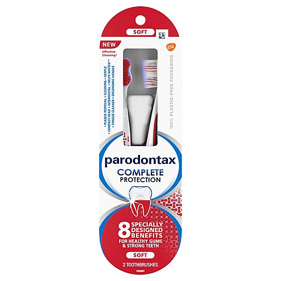 Parodontax Complete Manual Toothbrush - 2 CT