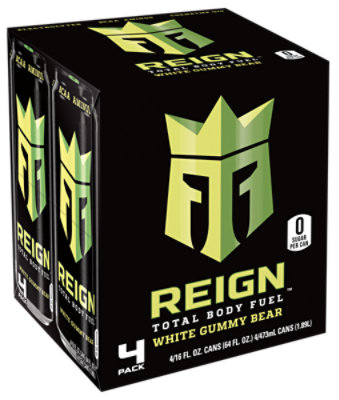 Reign Total Body Fuel White Gummy Bear Fitness & Performance Drink - 4-16 Fl. Oz. - Image 2