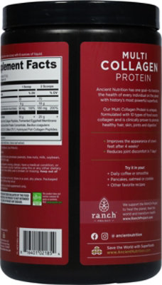 Ancient Nutrition Multi Collagen Protein - Vanilla - 16.7 OZ - Image 5