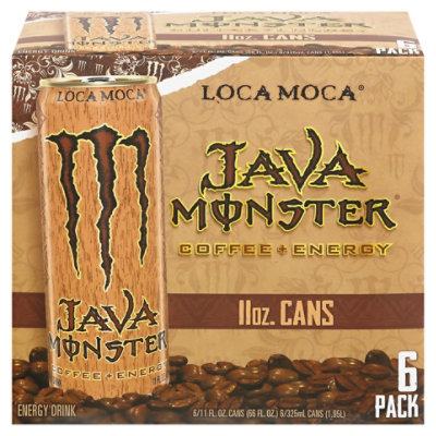 Monster Energy Java Loca Moca Energy + Coffee - 6-11 Fl. Oz. - Image 3