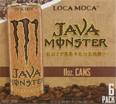 Monster Energy Java Loca Moca Energy + Coffee - 6-11 Fl. Oz. - Image 2