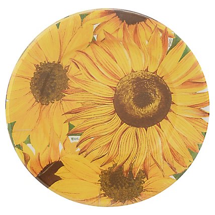 Caspari Salad Plate Sunflower - 8 CT - Image 3