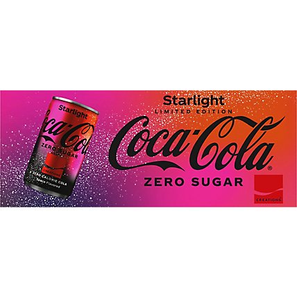 Coca-cola Zero Sugar Starlight Fridge Pack Cans - 10-7.5 FZ - Image 3