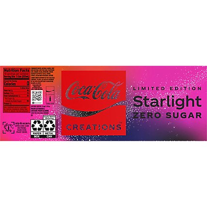 Coca-cola Zero Sugar Starlight Fridge Pack Cans - 10-7.5 FZ - Image 6