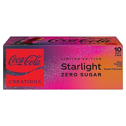 Coca-cola Zero Sugar Starlight Fridge Pack Cans - 10-7.5 FZ - Image 2